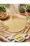 Gold Round Placemat (4 Piece)