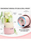 Personal Blender for Shakes and Smoothies, Rechargeable Portable Smoothie Blender with 10 Blades,Handle and Straw Lid,340ml - 4