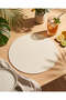 Gold Round Placemats 4 Piece Set
