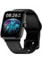 ColorFit Pro 4 Alpha 1.78" AMOLED Display, Bluetooth Calling Smart Watch, Functional Crown, Metallic Build, Intelligent Gesture Control, Instacharge (Jet Black)