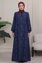 Hijab Clothing Mother's Dress Prayer Dress Viscose Shawl Pattern Floor-Length Dress V Roba Fish Dress Plus Size - 7