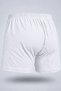Men's Argentina Boxer 100% Cotton Combed Cotton (Tutku Authorized Seller) Non-Squeezing Leg Part 3 Pieces – White - 2