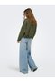 Women's Low-Shoulder Long Sleeve Bomber Jacket - Moon - 4