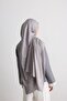Crystal Pattern Silky Jacquard Shawl - 3