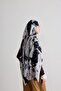 Antique Rose Pattern Nua Viscose Shawl - 3