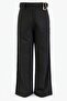 High Waist Belt Detailed Palazzo Pants - 5