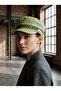 Chain Detailed Black Leather Cap Hat Women's Winter Newsboy Hat Faux Leather Stylish Cap Model - 6