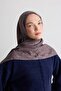 Crystal Pattern Silky Jacquard Shawl - 2