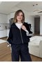 Striped Detailed Tracksuit Set Oversize - 2