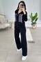 Hooded Embroidered Modal Set 7K093 - 2