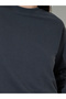 Charcoal Solid Long Sleeves Regular Fit Sweatshirt - 4
