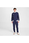 Root Track Men's Navy Blue Stand Collar Jacket - 3