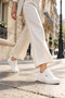 Mr-7635 Women's Daily White Sneaker Comfort Casual Anatomical Sports Shoes