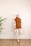 Women's Zero Sleeve Zippered Teddy Vest - 3