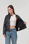 Women's coat women's faux leather short coat - 6
