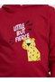 Boys Red Graphic Print Long Sleeves Oversized Hoodie - 3