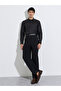 Black Jacquard Long Sleeves Regular Fit Shirt - 2