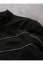 Black Zip-Up Track Jacket - 4