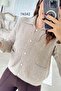Knitwear Cardigan with Front Pockets 7K042 - 5