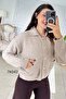 Knitwear Cardigan with Front Pockets 7K042 - 3