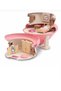 Gioc-Hi Prezio-Si Smurfs Shieine's Mushroom House Portable Two-Storey 19 cm Toy Set with Key - 4