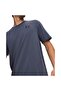 A1373997-045 Ua m Logo Emb Heavyweight Ss Men's T-Shirt Blue - 3