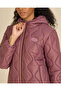 Men Burgundy Basic Puffer Jacket - 4