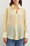 Scratched transparent shirt yellow - 2