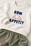 Unisex Baby Printed 100% Cotton 6-9-12 Months Top and Bottom 2-Piece Combed Cotton Baby Set - 3