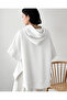 Women's Short Sleeve Oversize Kangaroo Pocket Hooded Sweatshirt - 4
