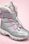 Ragyer Girls' Boots with Fur Inside, Laces and Velcro Fasteners - 3