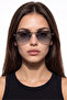 Niesta Silver Black Sunglasses