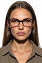 Meridra Brown Clear Blue Photochromic Sunglasses