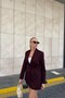 Front and Back Double Paddled Collarless Jacket - 3