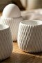 Zeno decorative boiled egg set (3, marble white) - 2