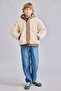 Windproof Plush Quilted Hooded Coat for Boys H1030A826Wn - 2