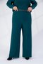 Plus Size Women's Shoulder-Stoned Zipper Suit - 4