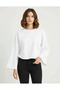 Side Gathered Blouse