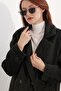 Bdart Relaxed Fit Shawl Collar Buttoned Coat - 5