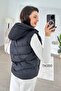 Hooded Short Puffer Vest 7K050 - 4