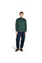 Williams River Cotton Yd Swe Men's Green Stand Collar Jacket - 3