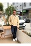 25-12 Oversize Nubuck Jacket with Back Detail Cream - 4