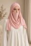 Neck-Covering Veil Featuring Combed Cotton Boned Shawl, Ps-58 - 2