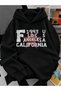 Women'S/Unisex Colorful Printed Black Hooded Sweatshirt & Hoodie - 2