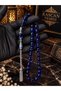 Globe Cut Fire Amber Praying Beads