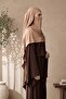 Neck-Covering Veil Featuring Combed Cotton Boned Shawl, Ps-58 - 2