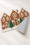 Christmas Cookie Houses Shaped Non-Slip Bath Mat 50X80 cm - 3