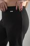 Women's Plus Size Elastic Waist Trousers Black - 4