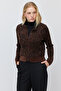 Women's Crew Neck Buttoned Knitwear Cardigan - 2