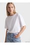 Two Mt Shop Quality Natuvera White Combed Cotton Plain Loose & Generous Short Sleeve Women's T-Shirt